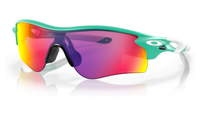 Oakley OO9206 Radarlock Path A Sunglasses - Men's Matte Celeste Frame Prizm Road Lens Asian Fit 38