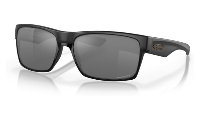 Oakley OO9256 Twoface A Sunglasses - Men's Matte Black Frame Prizm Black Lens Asian Fit 60