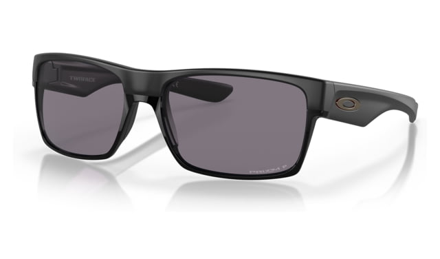 Oakley OO9256 Twoface A Sunglasses - Men's Matte Black Frame Prizm Grey Polarized Lens Asian Fit 60