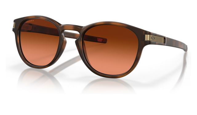Oakley OO9265 Latch Sunglasses - Men's Matte Brown Tortoise Frame Prizm Brown Gradient Lens 53