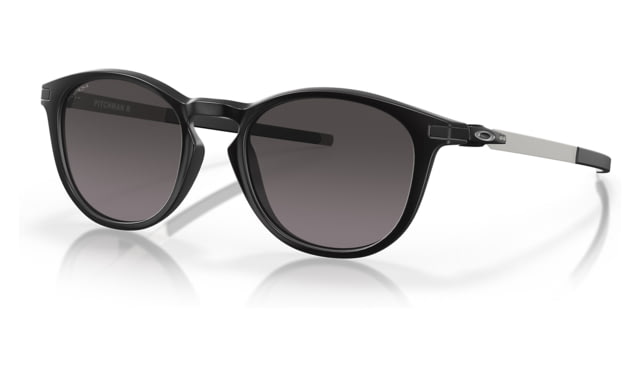 Oakley OO9439 Pitchman R Sunglasses - Men's Satin Black Frame Prizm Grey Gradient Lens 50
