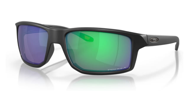 Oakley OO9449 Gibston Sunglasses - Men's Matte Black Frame Prizm Jade Lens 60