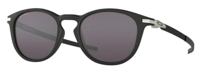 Oakley OO9439 Pitchman R Sunglasses - Men's Satin Black FramePrizm Grey Lenses 943901-50
