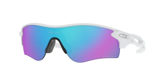 Oakley OO9206 Radarlock Path A Sunglasses - Men's Polished White Frame Prizm Sapphire Lens 38