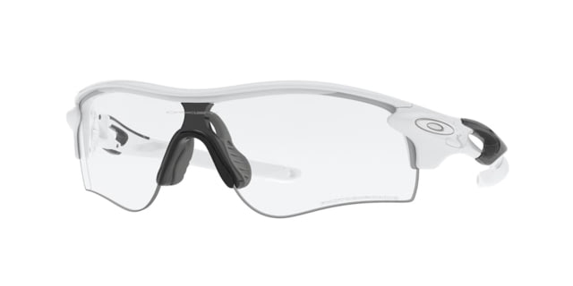Oakley OO9206 Radarlock Path A Sunglasses - Men's Polished White Frame Clear/Black Photo Irid Lens 38
