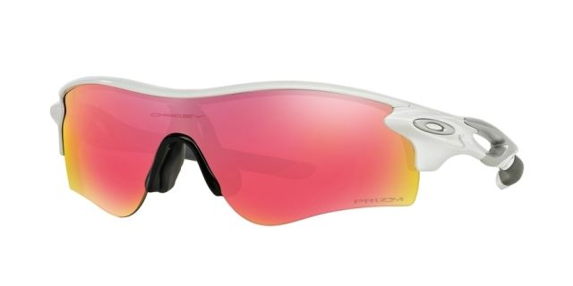 Oakley OO9206 Radarlock Path A Sunglasses - Men's Polished White Frame Prizm Baseball Outfield Lenses 920626-38