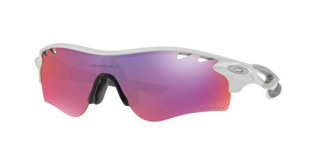 Oakley OO9206 Radarlock Path A Sunglasses - Men's Polished White Frame Prizm Road Lenses 920627-38