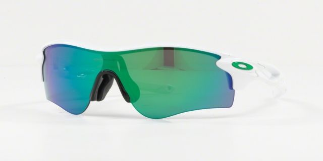 Oakley OO9206 Radarlock Path A Sunglasses - Men's Polished White Frame Prizm Jade Lenses 920643-38