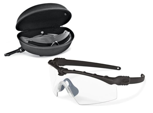 Oakley SI Ballistic M Frame 3.0 Array SunglassesMatte Black Fleet FrameShield Prizm Clear/Grey Lens