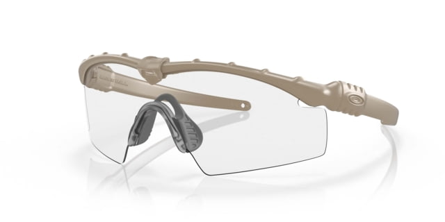 Oakley SI Ballistic M Frame 3.0 Sunglasses Desert Tan Frame Clear/Gray/Persimmon Lens