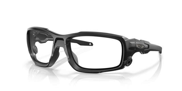 Oakley SI Ballistic Shocktube Sunglasses Matte Black Frame Clear/Black Iridium Lens
