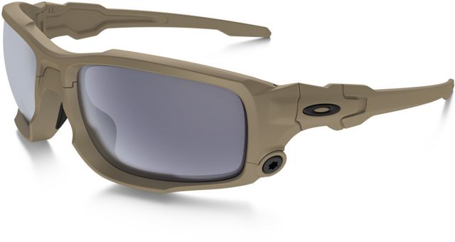 Oakley SI Ballistic Shocktube Sunglasses Terrain Tan Frame