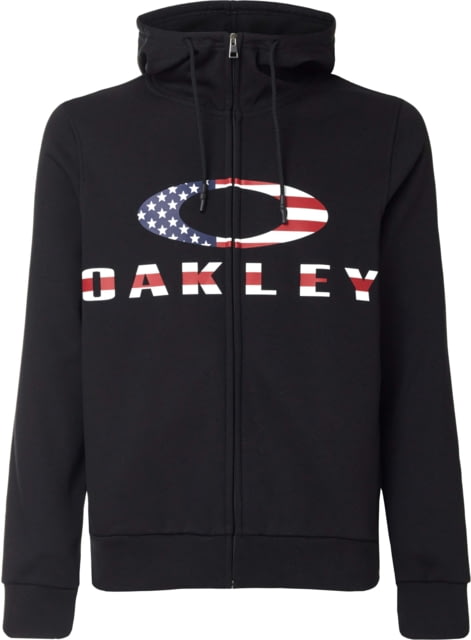 Oakley SI Bark FZ Hoodie - Men's Black/American Flag M