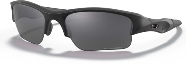Oakley SI Flak Jacket XLJ Sunglasses Matte Black Frame Gray Polarized Lens