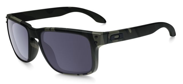 Oakley SI Holbrook Sunglasses Multicam Black Frame Square Grey Lens