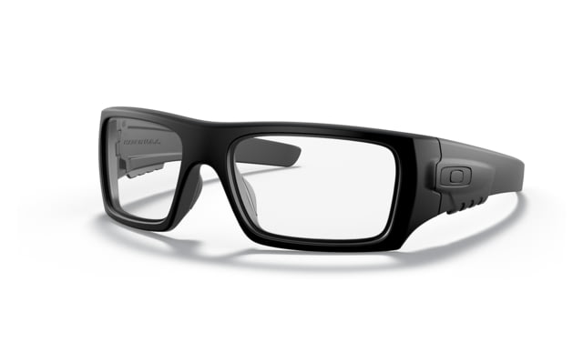 Oakley SI OO9253 Det Cord Ballistic Sunglasses - Men's Matte Black Frame Clear Lens 61
