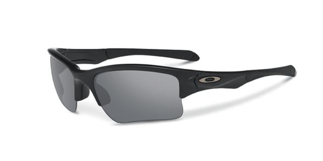 Oakley SI Quarter Jacket SunglassesMatte Black FrameRectangle Grey Lens