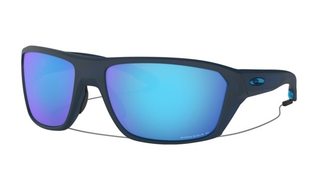 Oakley SPLIT SHOT OO9416 Sunglasses 941604-64 - Matte Translucent Blue Frame Prizm Sapphire Polarized Lenses
