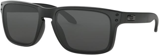 Oakley SI Holbrook Tonal Flag Collection Sunglasses Matte Black frame Grey Lens