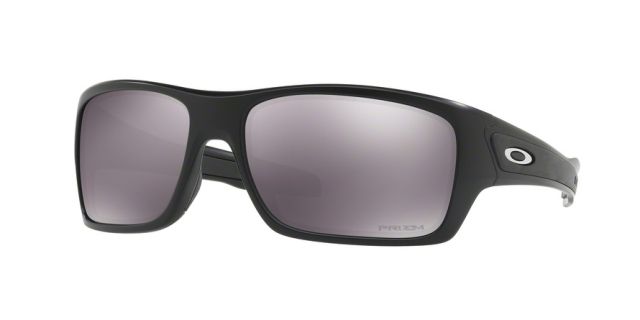Oakley Turbine Sunglasses - Men's Matte Black Frame Prizm Black 63 mm Lenses