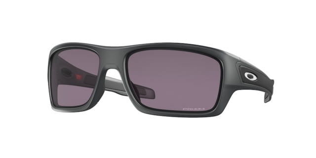 Oakley Turbine Sunglasses - Men's Matte Carbon Frame Prizm Grey 63 mm Lenses