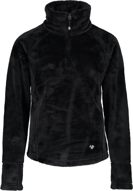 Obermeyer Furry Fleece Top - Girls Black Medium