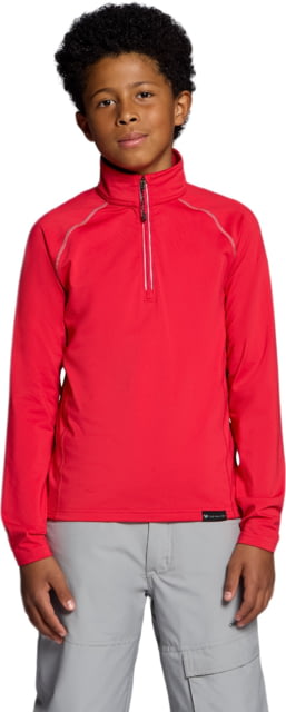 Obermeyer Obermeyer T Oly Baselayer Zip Top - Men's Roma Red Small - $90.00 at CampSaver.com