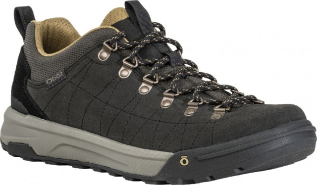 Oboz Beall Low Suede Shoes - Men's Mythical Gray 13