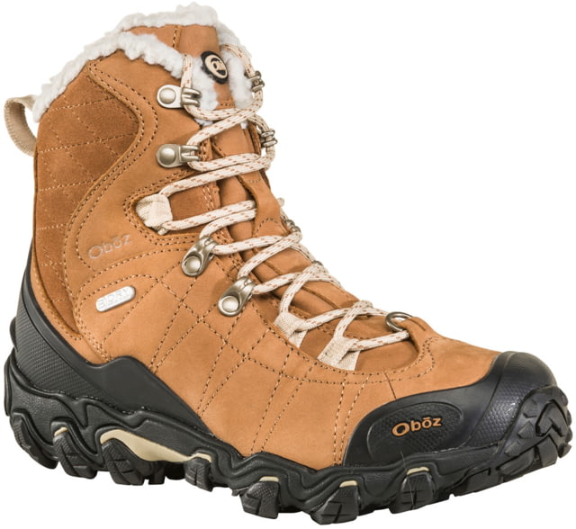 Oboz Bridger 7in Insulated B-DRY Winter Shoes - Women's Chipmunk 8 Wide