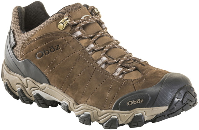 Oboz Bridger Low B-DRY Hiking Shoes - Men's Canteen Brown 11 Wide Wide