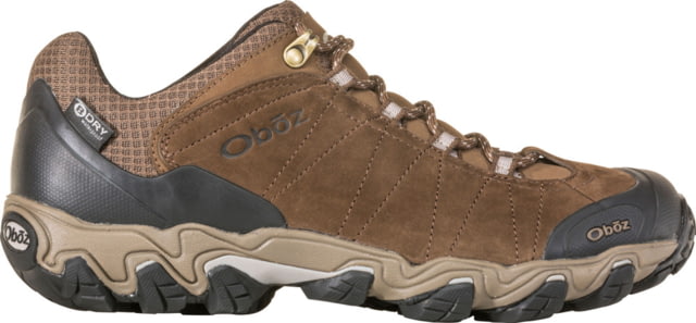 Oboz Bridger Low B-DRY Hiking Shoes - Men's Canteen Brown 7.5 Wide