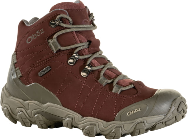 Oboz Bridger Mid B-Dry Hiking Boots - Women's Port 9