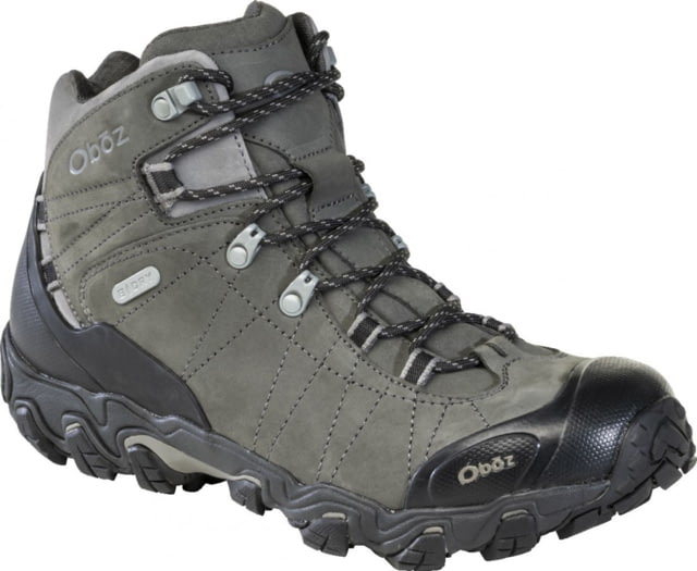Oboz Bridger Mid B-DRY Hiking Shoes - Men's Charcoal 9