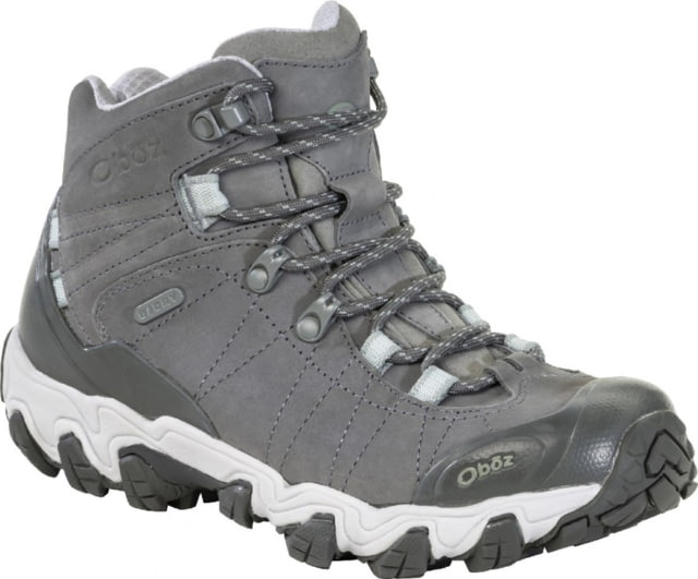 Oboz Bridger Mid B-DRY Hiking Shoes - Women's Hazy Gray 5
