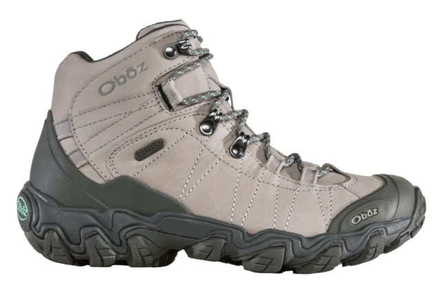 Oboz Bridger Mid B-DRY Hiking Shoes - Women's Frost Gray 10 Medium  Gray-M-10