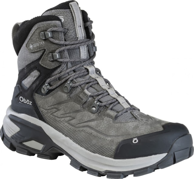 Oboz Bridger Ridge Mid GTX Hiking Shoes - Men's Gunmetal Black 7