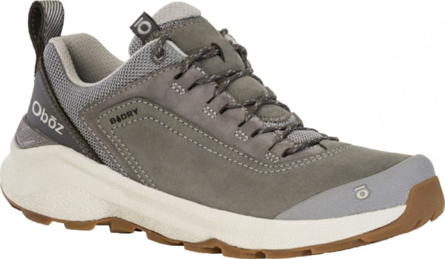 Oboz Cottonwood Low B-DRY Hiking Shoes - Women's Drizzle 9.5