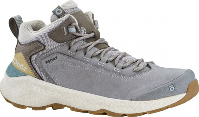 Oboz Cottonwood Mid B-DRY Hiking Shoes - Women's Drizzle 8.5