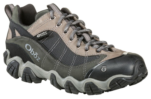 Oboz Firebrand II Low B-DRY Hiking Shoes - Men's Gray 9.5