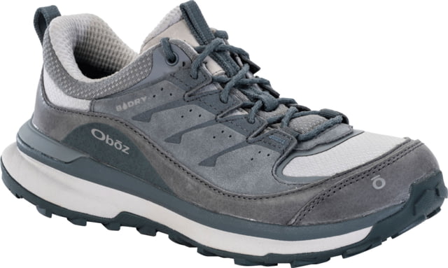 Oboz Hyalite Low B-DRY Hiking Shoes - Women's Medium Gray Owl