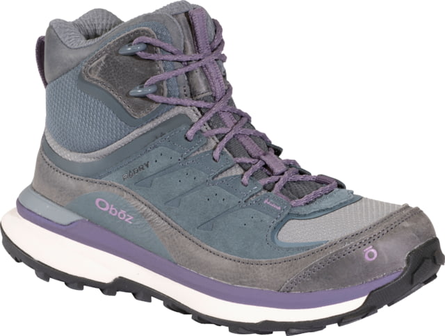 Oboz Hyalite Mid B-DRY Hiking Shoes - Women's Medium Slate 8 US