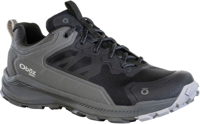 Oboz Katabatic Low B-Dry Hiking Shoes - Men's Black Sea 9  Sea-M-9