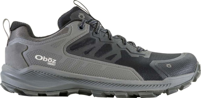 Oboz Katabatic Low B-Dry Hiking Shoes - Men's Charcoal 10.5  Charcoal - 10.5