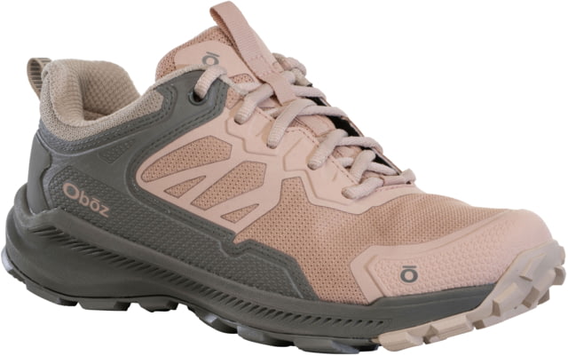 Oboz Katabatic Low Hiking Shoes - Women's Dusty Rose 8  Rose-M-8