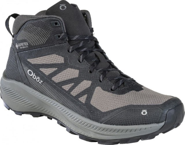 Oboz Katabatic LT Mid GTX Hiking Shoes - Men's Wide Black Sea 10.5