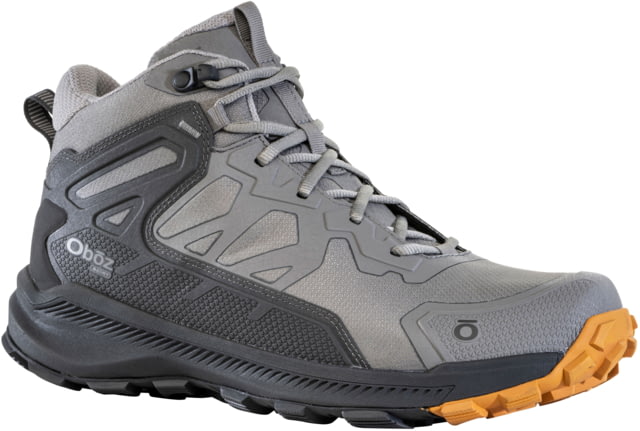 Oboz Katabatic Mid B-Dry Hiking Shoes - Men's Hazy Gray 11  Gray-M-11