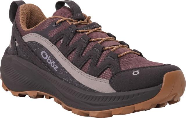 Oboz Crosscut Low Hiking Shoes - Women's 7 US Medium Berry