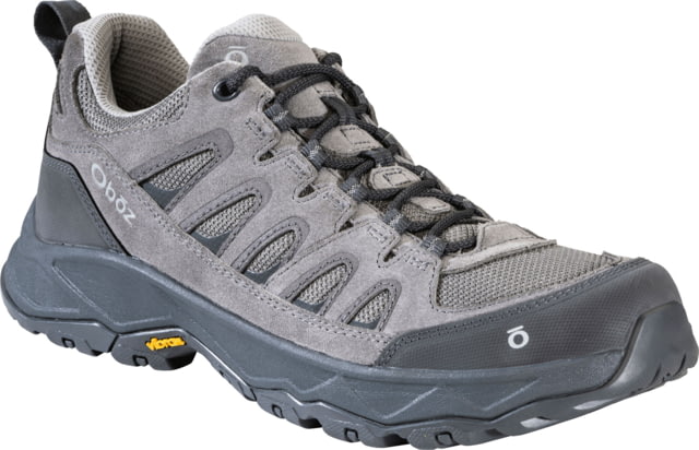 Oboz Sawtooth Ascent Low Hiking Shoes - Men's Hazy Gray