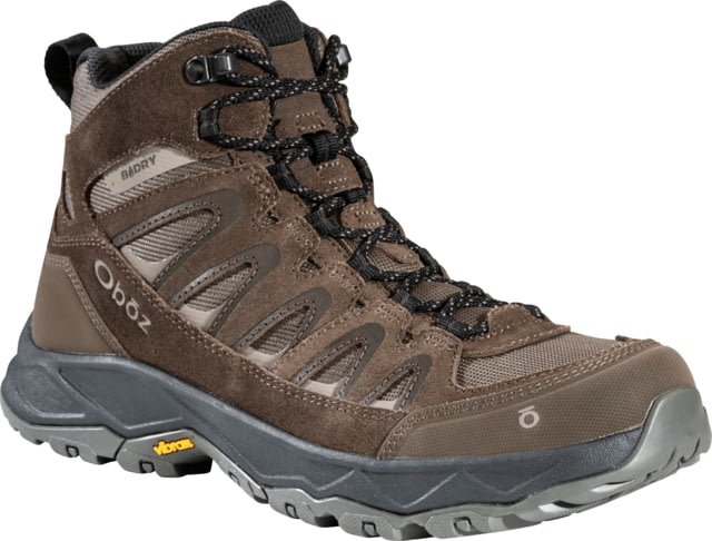 Oboz Sawtooth Ascent Mid B-DRY Hiking Shoes - Men's Classic Brown