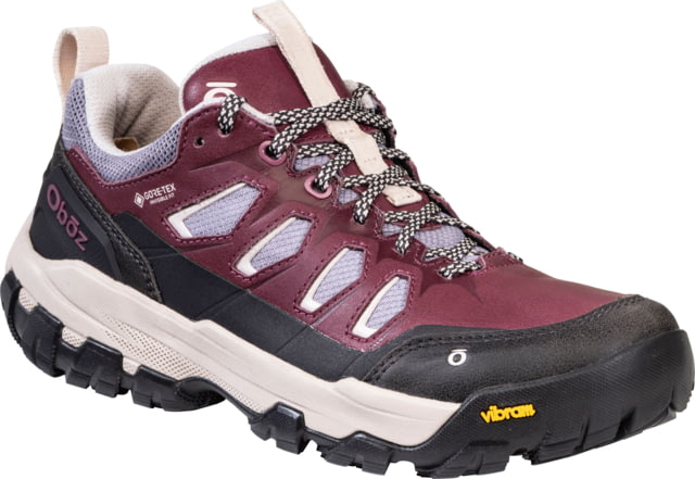Oboz Sawtooth X Pro Low GTX Hiking Shoes - Women's Berry